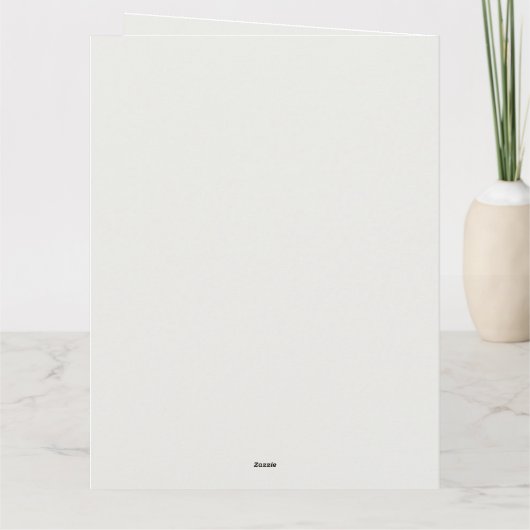 Candy Cane Gingerbrood Pattern Kaart (Achterkant)