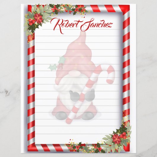 Candy Cane Gnome (Voorkant)