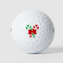 Candy Cane Golf Ball Golfballen