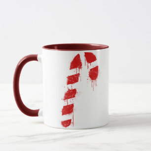 Candy Cane Graffiti Mok