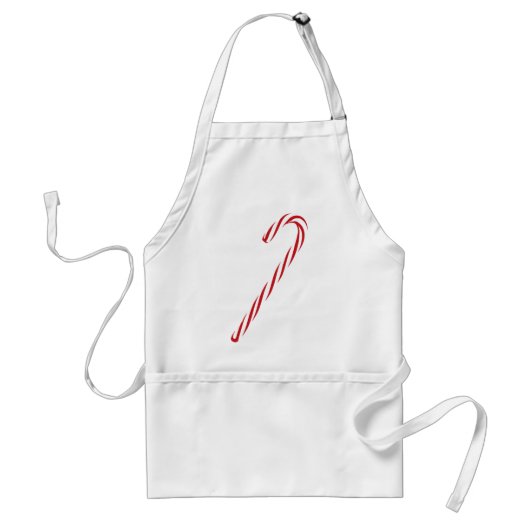 Candy Cane Graphic Standaard Schort (Voorkant)