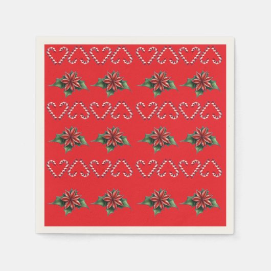 Candy Cane Heart and Holly Pattern – Festive Chris Servet (Voorkant)