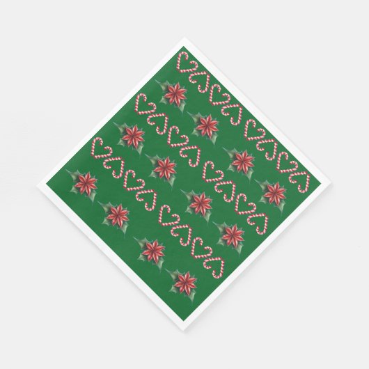Candy Cane Heart and Holly Pattern – Festive Chris Servet (Hoek)