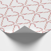 Candy Cane Heart - Kies je eigen achtergrond! Cadeaupapier (Hoek)