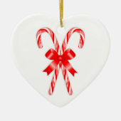 Candy Cane Heart Ornament (Voorkant)