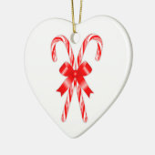 Candy Cane Heart Ornament (Links)
