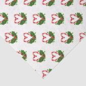 Candy Cane Hearts Christmas Holiday Sweet Festive Tissuepapier (Detail)