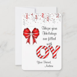 Candy Cane Holder Cadeau Labels voor kinderen Bedankkaart