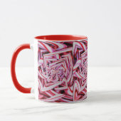 Candy Cane Holiday Coffee Mok (Links)