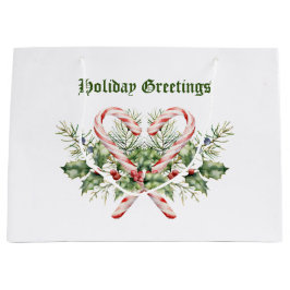  Candy Cane Holiday Groot Cadeauzakje