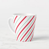 Candy Cane Holiday Latte Mok (Linkerhoek)