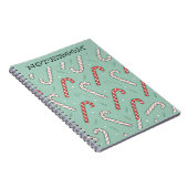 Candy Cane Holiday Premium Notitieboek (Rechterzijde)