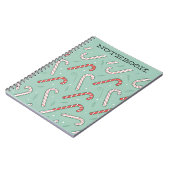 Candy Cane Holiday Premium Notitieboek (Linkerzijde)