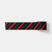 Candy Cane Holiday Satin Ribbon Satijnen Lint (Voorkant)