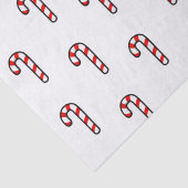 Candy Cane Holiday Tissue Paper Tissuepapier (Detail)