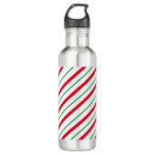 Candy Cane Holiday Waterfles (Voorkant)