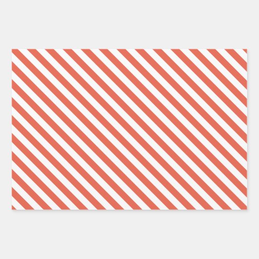 Candy Cane Holly Pattern Cute Holiday Kerstmis Inpakpapier Vel (Voorkant 2)