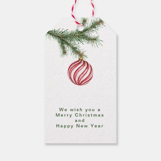 Candy cane huis, peperkoek mensen kerst cadeaulabel (Achterkant)