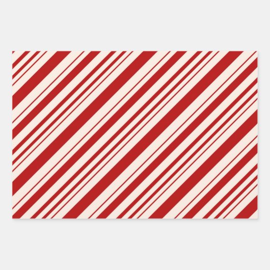Candy Cane Inpakpapier Vel (Voorkant)