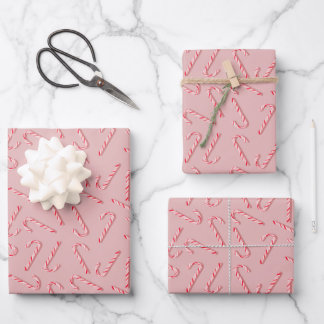 Candy Cane Inpakpapier Vel