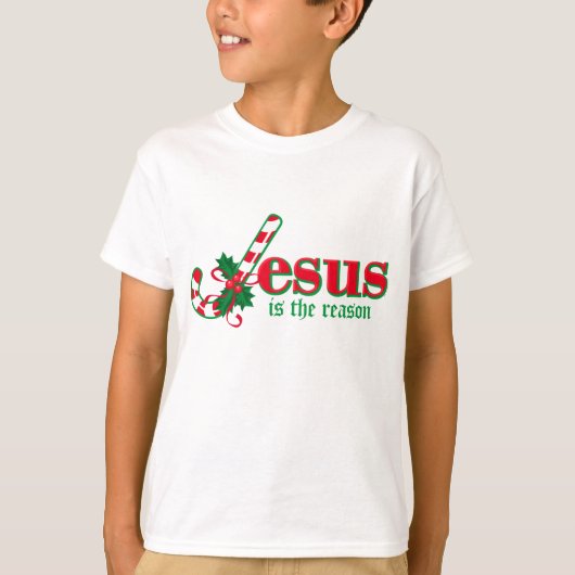 Candy Cane Jesus Shirt (Voorkant)