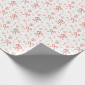 Candy Cane Jumble Cadeaupapier (Hoek)