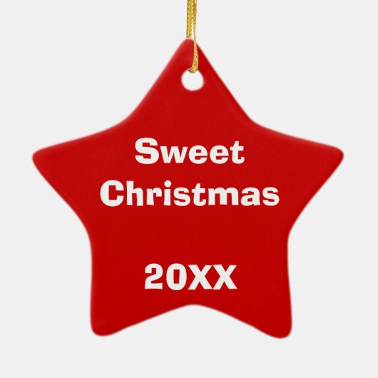  Candy Cane Keepsake Ornament (Achterkant)