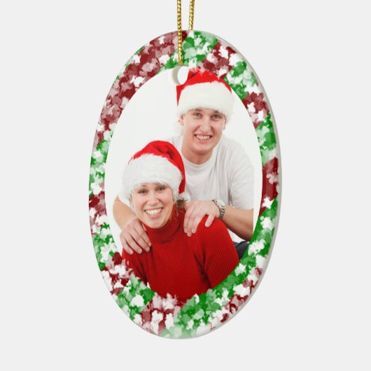 Candy Cane Keramisch Ornament (Links)