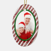 Candy Cane Keramisch Ornament (Links)