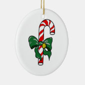 Candy Cane Keramisch Ornament (Rechts)