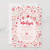 Candy Cane Kerst Feestdagen Verjaardagsfeest Kaart (Voorkant)