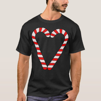 Candy Cane kerst T-shirt