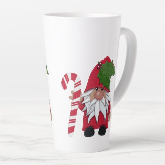 Candy Cane-kerstboom Latte Mok (Rechterhoek)