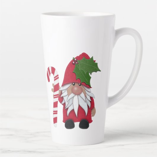 Candy Cane-kerstboom Latte Mok (Rechts)