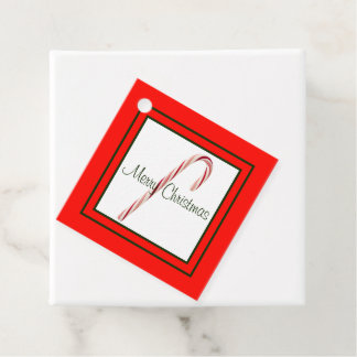 Candy Cane Kerstcadeau Favor Tags Bedankjes Labels