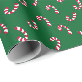 Candy Cane | Kerstfeestdag Cadeaupapier (Rol Hoek)