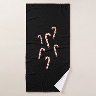 Candy Cane Kerstmis Badhanddoek