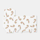 Candy Cane Kerstmis Bedankdoosjes (Uitgevouwen)