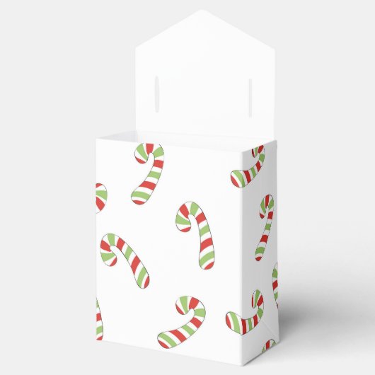 Candy Cane Kerstmis Bedankdoosjes (Geopend)
