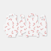 Candy Cane Kerstmis Bedankdoosjes (Uitgevouwen)
