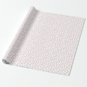 Candy Cane Kerstmis Cadeaupapier (Uitgerold)