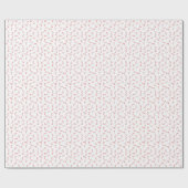 Candy Cane Kerstmis Cadeaupapier (Vlak)