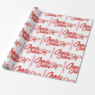 Candy Cane Kerstmis Cadeaupapier