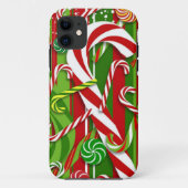 Candy Cane Kerstmis Case-Mate iPhone Case (Achterkant)