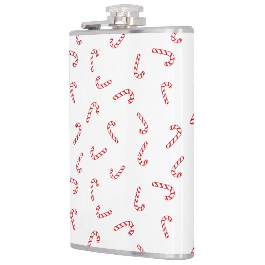 Candy Cane Kerstmis Heupfles (Links)