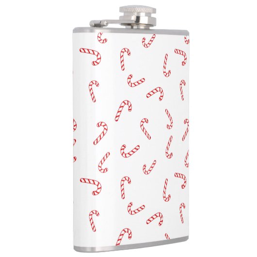 Candy Cane Kerstmis Heupfles (Rechts)