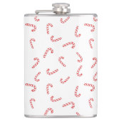 Candy Cane Kerstmis Heupfles (Voorkant)