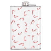 Candy Cane Kerstmis Heupfles (Achterkant)