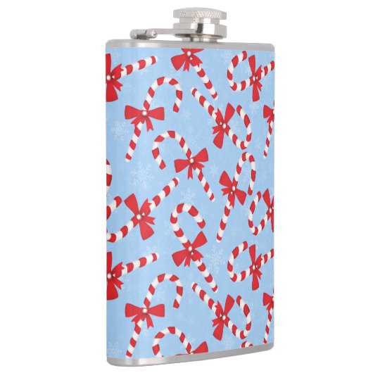 Candy Cane Kerstmis Heupfles (Rechts)