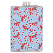 Candy Cane Kerstmis Heupfles (Achterkant)